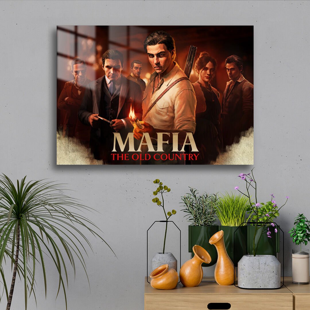 Mafia Old Country 01 Metal Poster