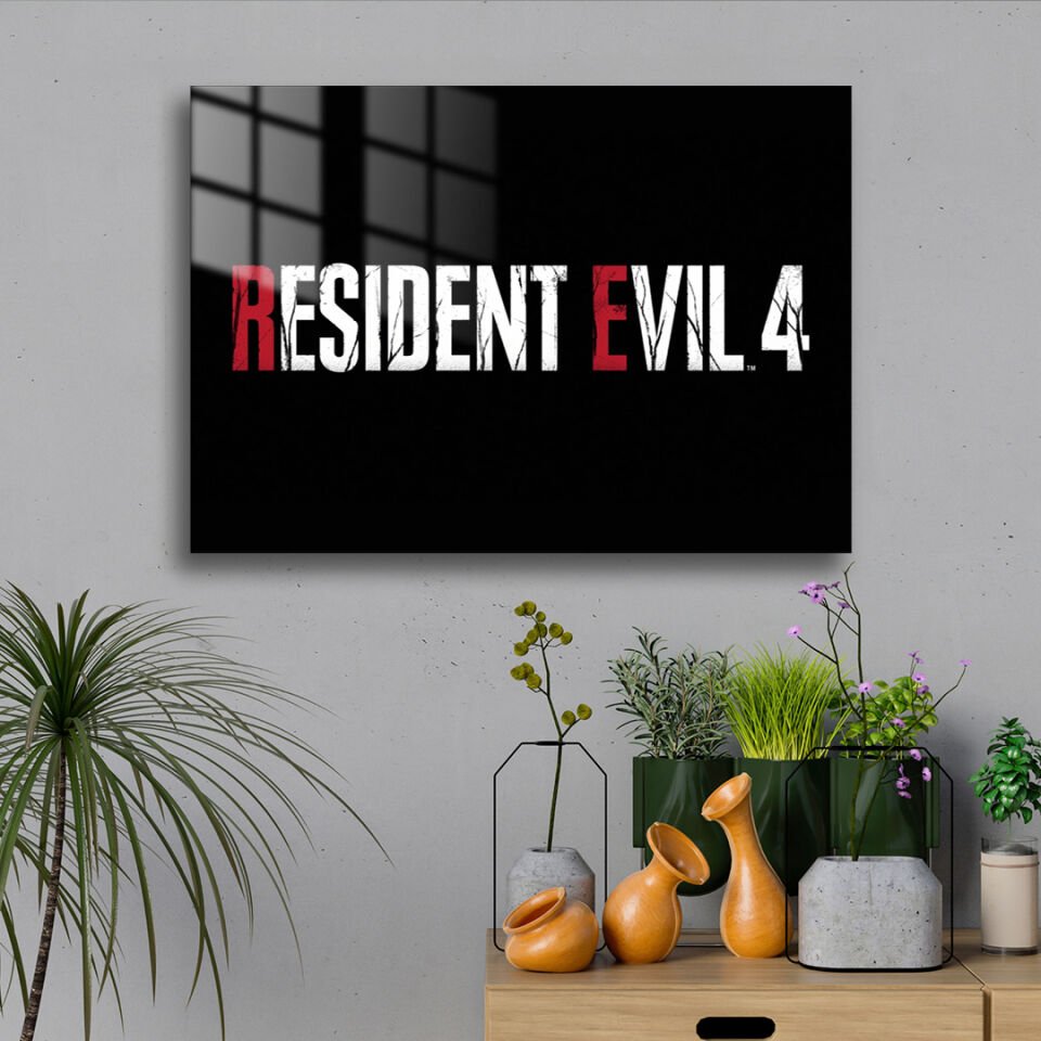 Resident Evil 4 07 Metal Poster