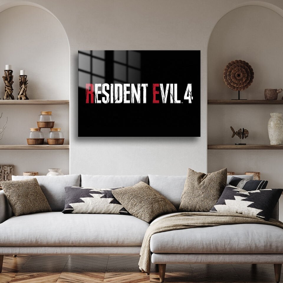 Resident Evil 4 07 Metal Poster