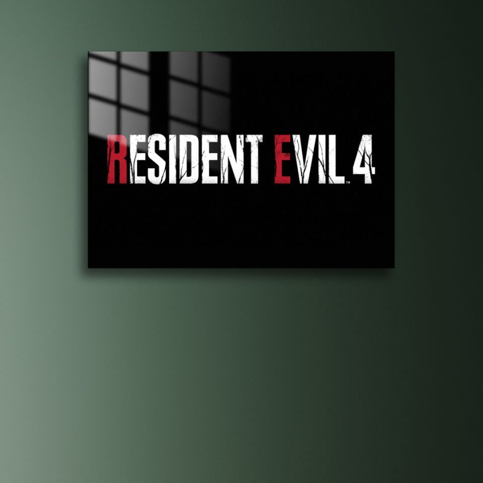 Resident Evil 4 07 Metal Poster