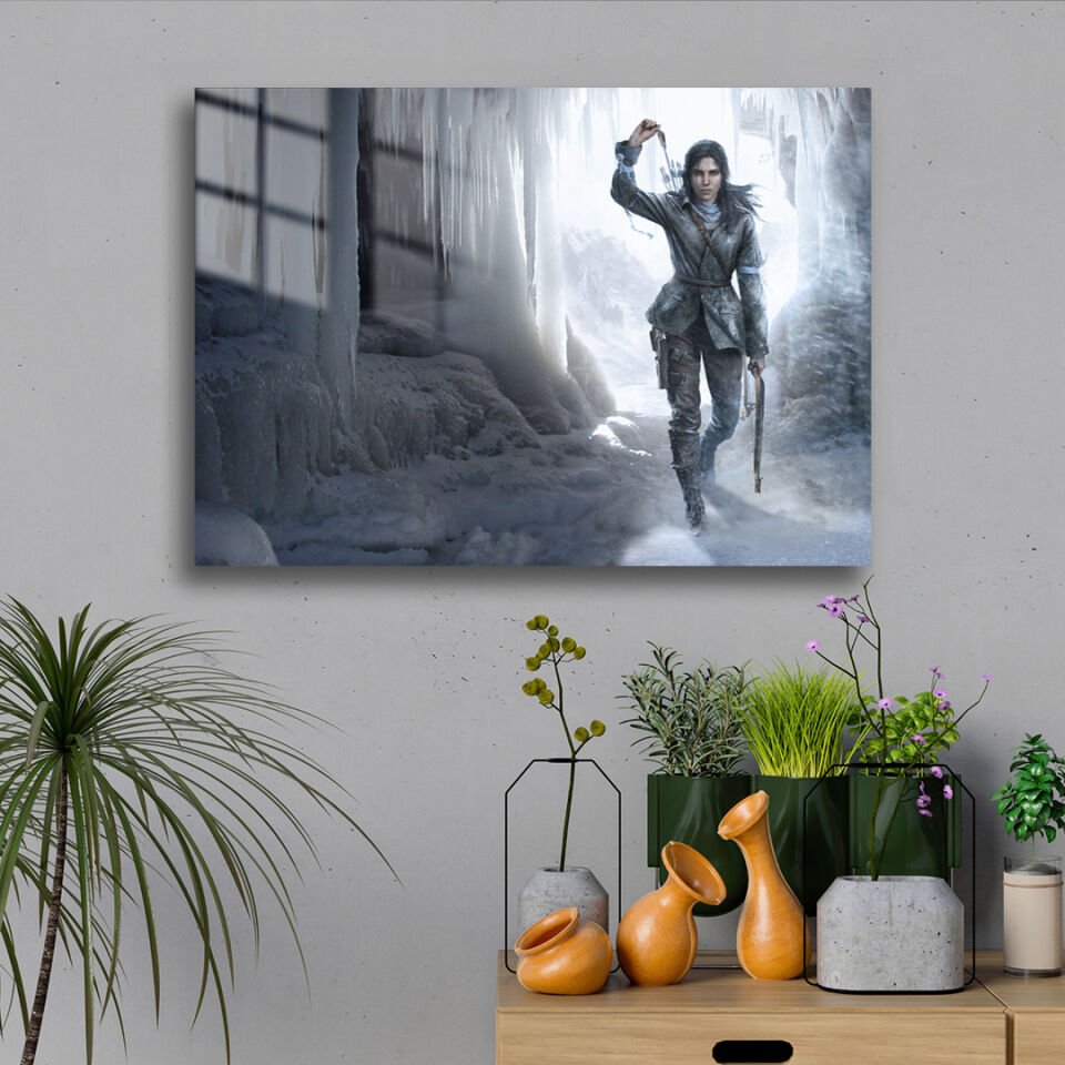 Lara Croft 03 Metal Poster