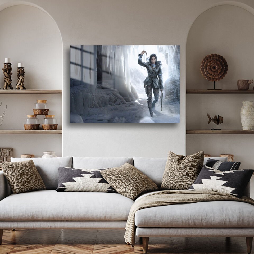 Lara Croft 03 Metal Poster