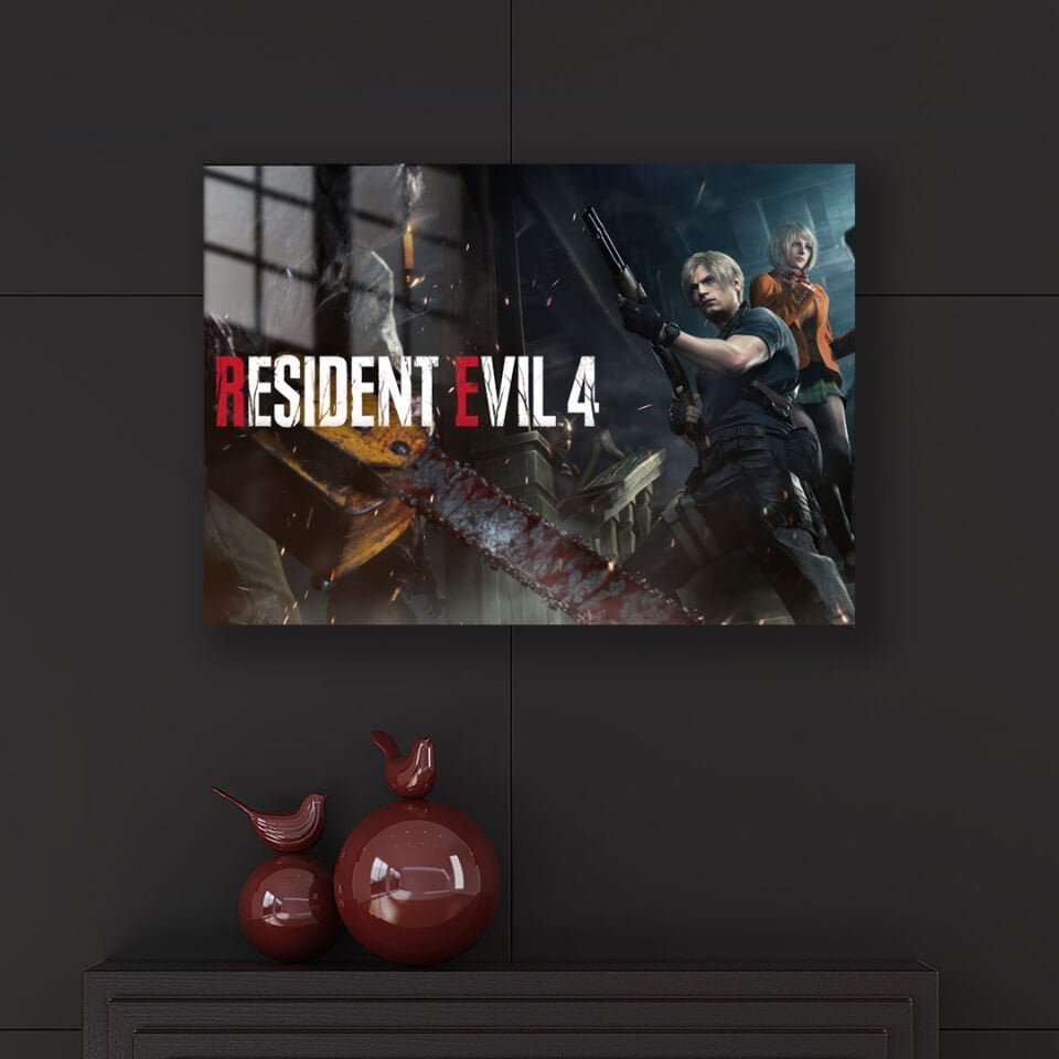 Resident Evil 4 08 Metal Poster