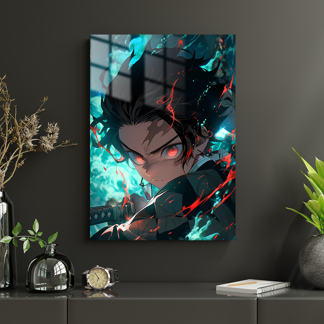 Tanjiro Kamado 01 Metal Poster