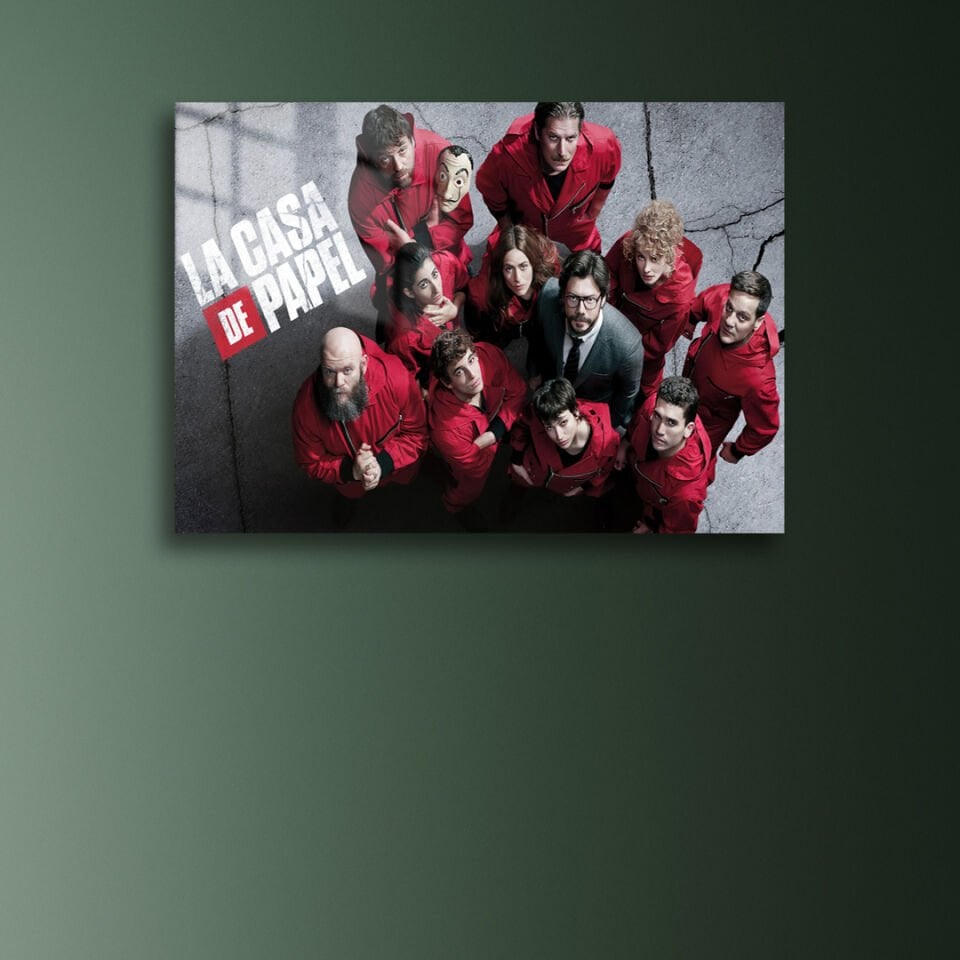 La Casa De Papel 14 Metal Poster