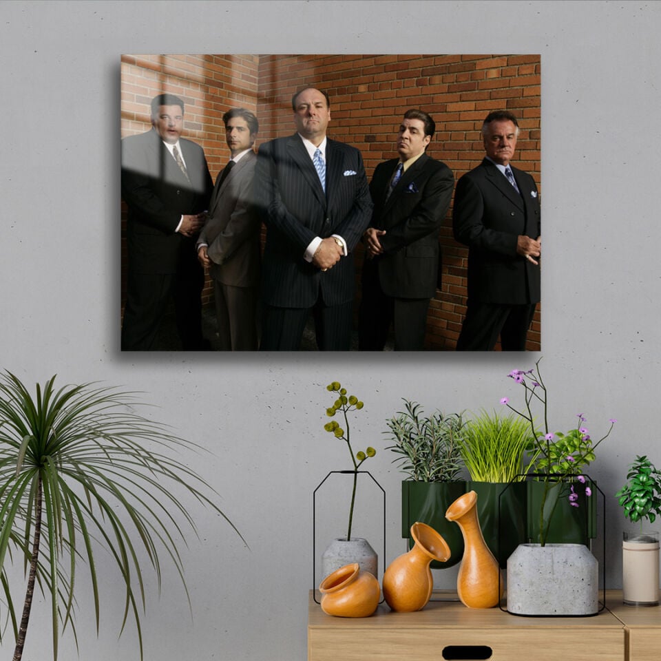 The Sopranos 17 Metal Poster