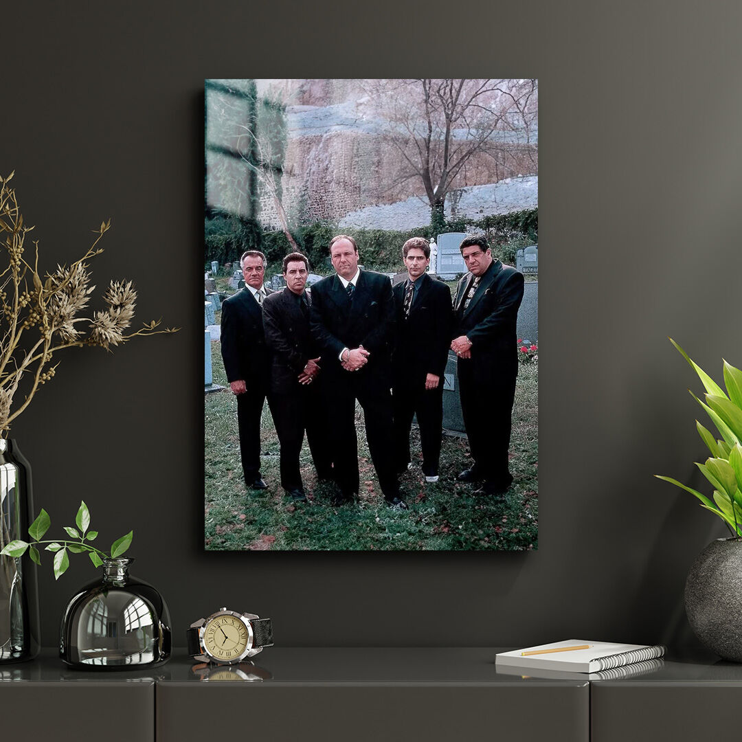 The Sopranos 18 Metal Poster