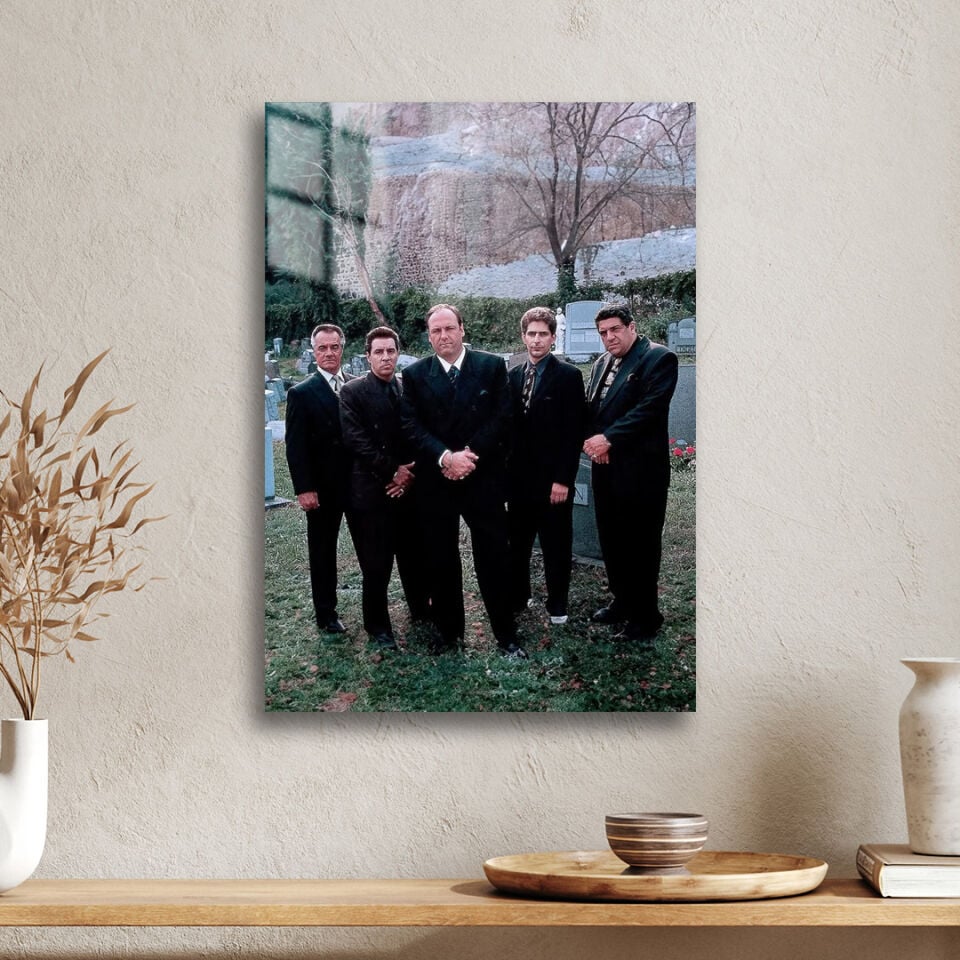 The Sopranos 18 Metal Poster