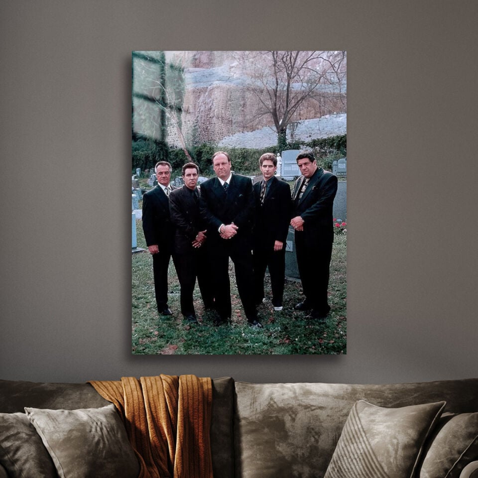 The Sopranos 18 Metal Poster