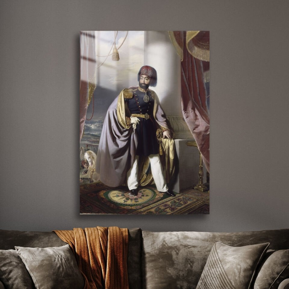 II. Mahmud 02 Metal Poster