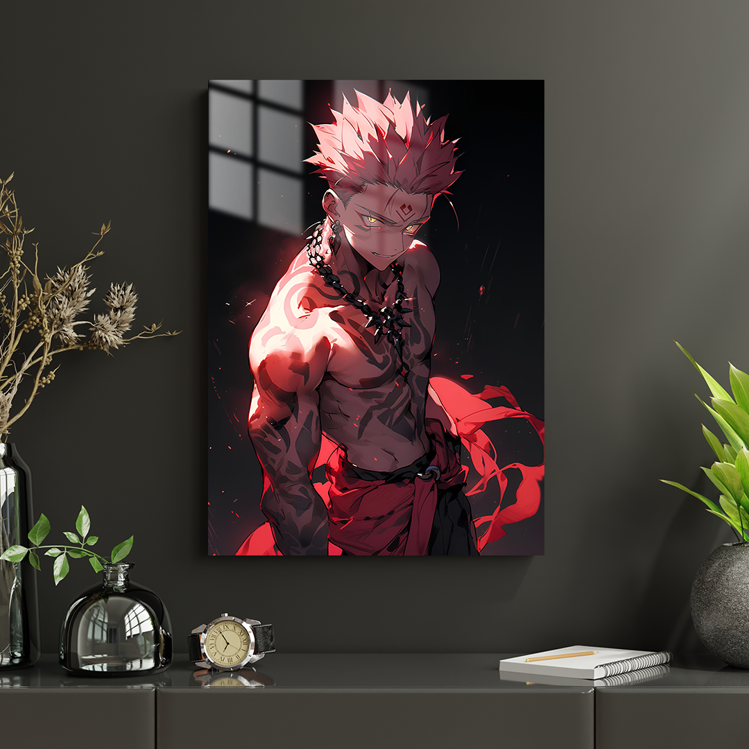 Ryomen Sukuna 01 Metal Poster