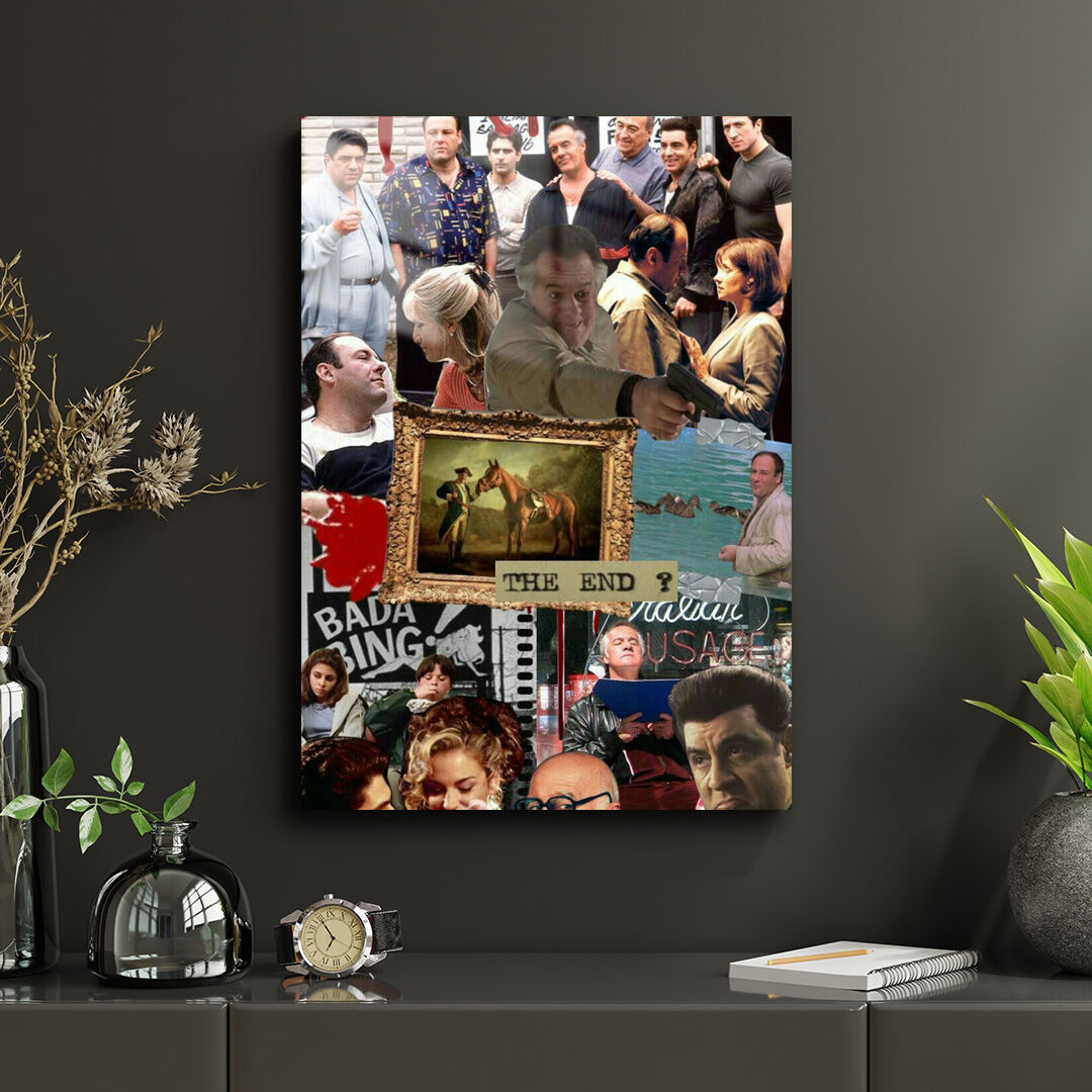The Sopranos 22 Metal Poster
