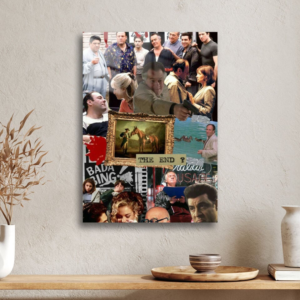 The Sopranos 22 Metal Poster