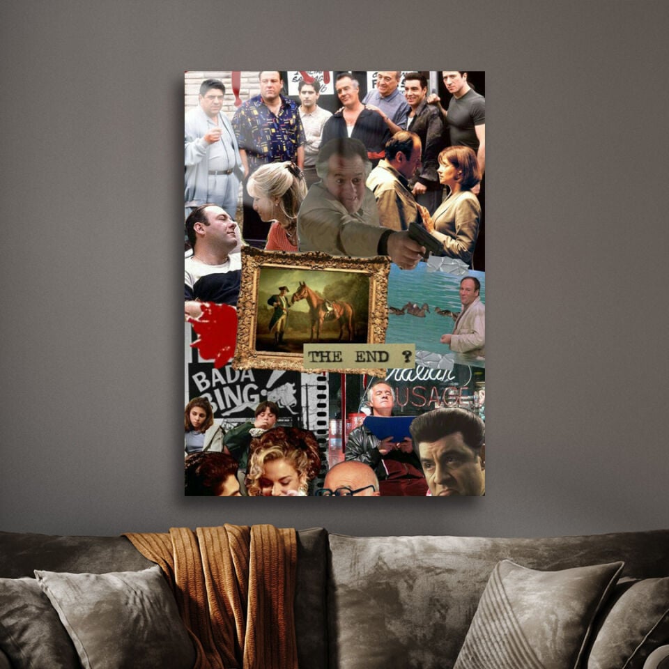 The Sopranos 22 Metal Poster
