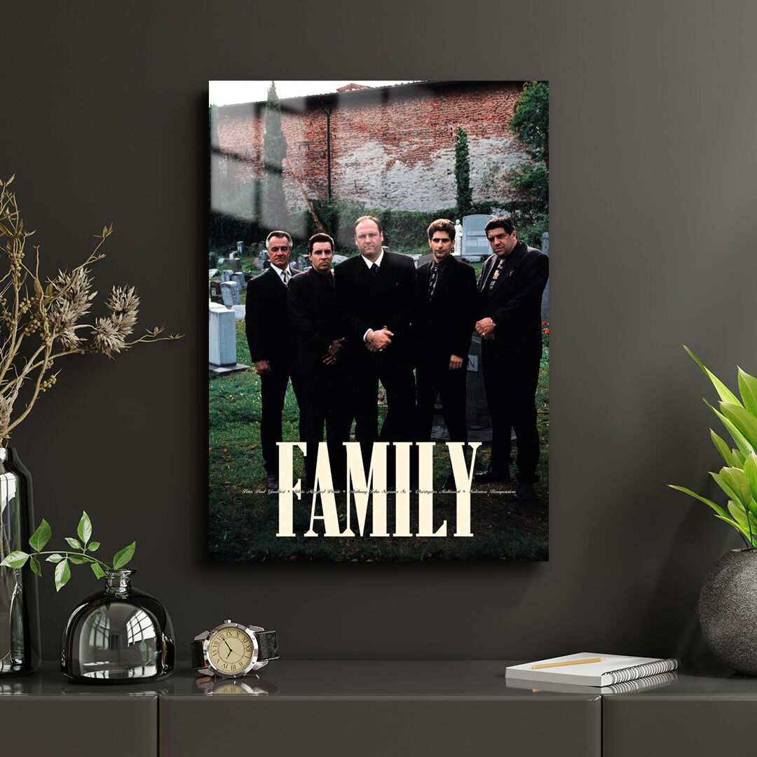 The Sopranos 25 Metal Poster