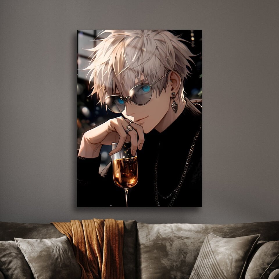 Satoru Gojo 05 Metal Poster