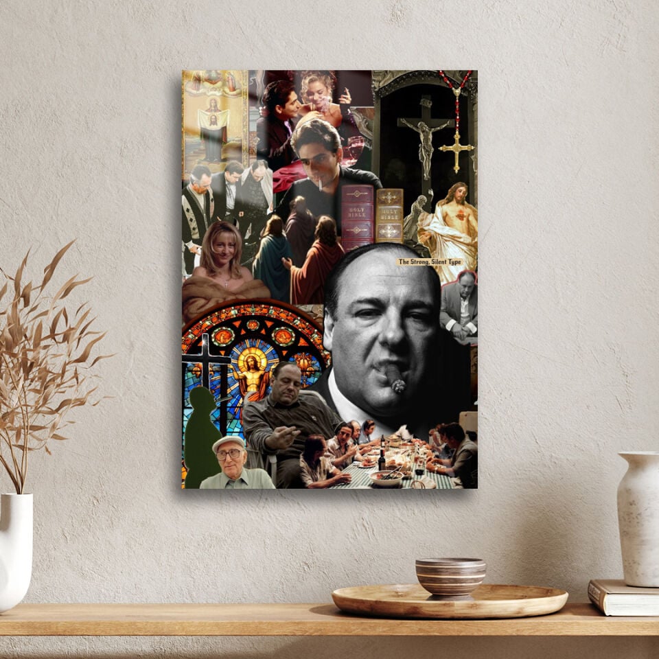 The Sopranos 26 Metal Poster