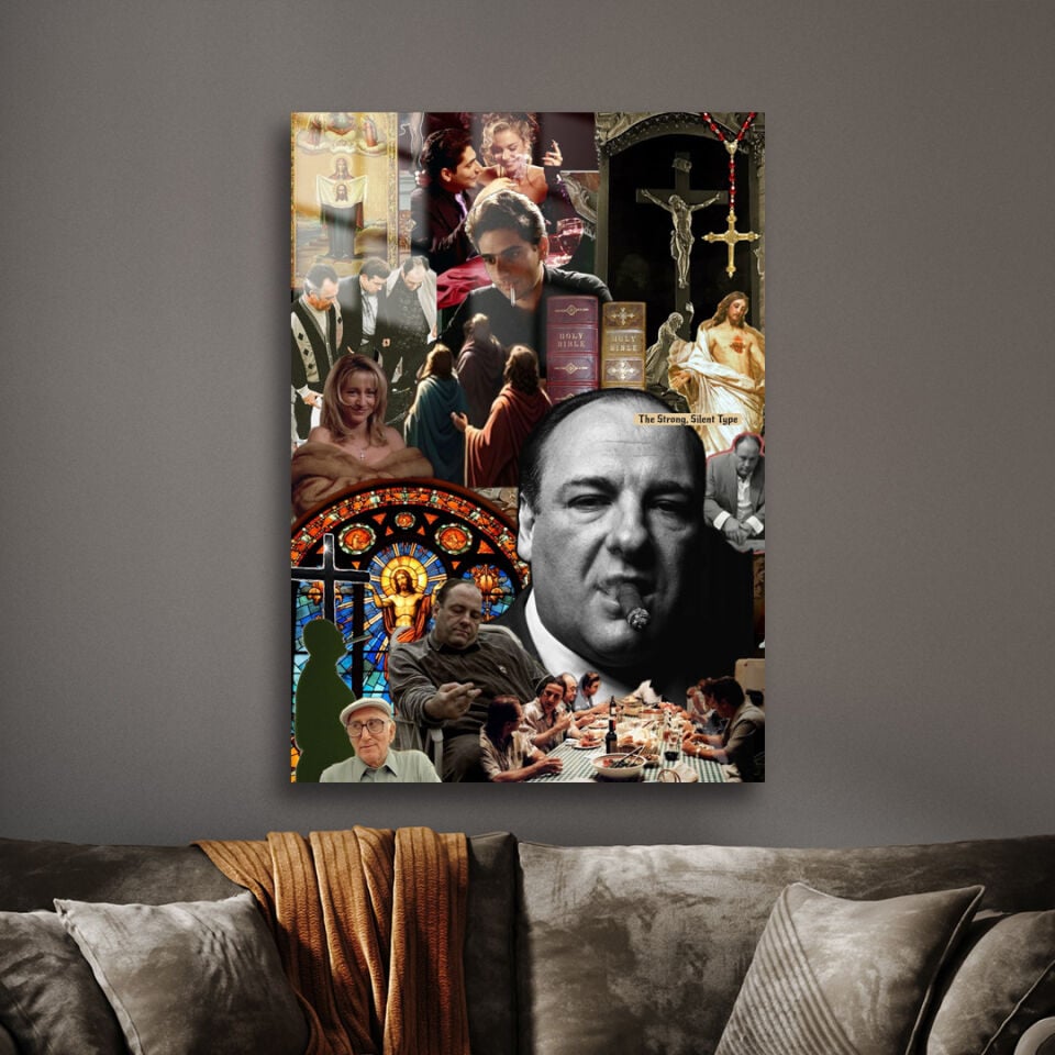 The Sopranos 26 Metal Poster