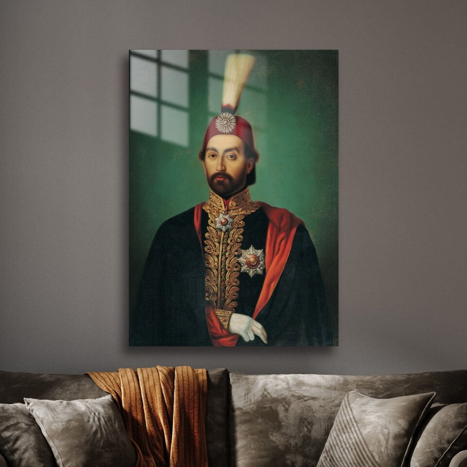 Sultan Abdülmecid 01 Metal Poster