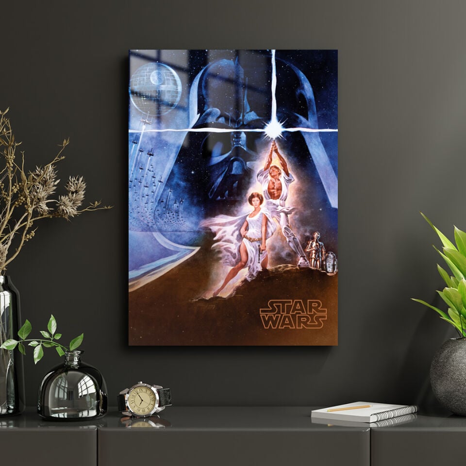 Star Wars 01 Metal Poster
