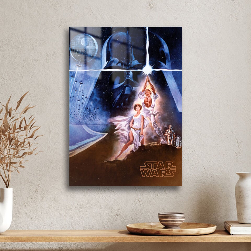 Star Wars 01 Metal Poster
