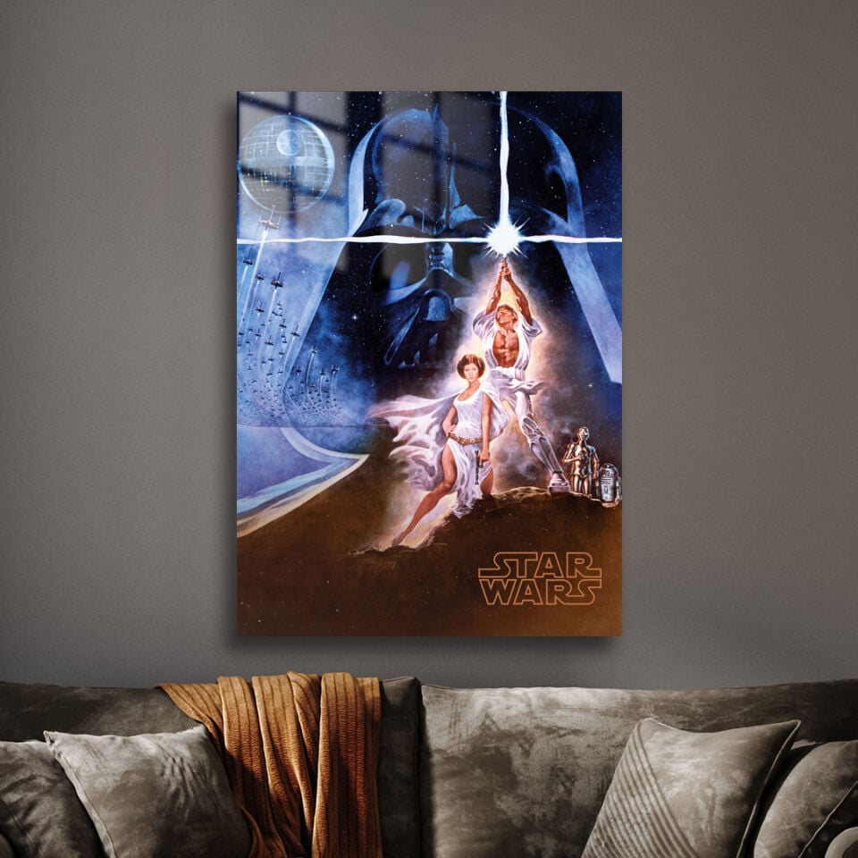 Star Wars 01 Metal Poster