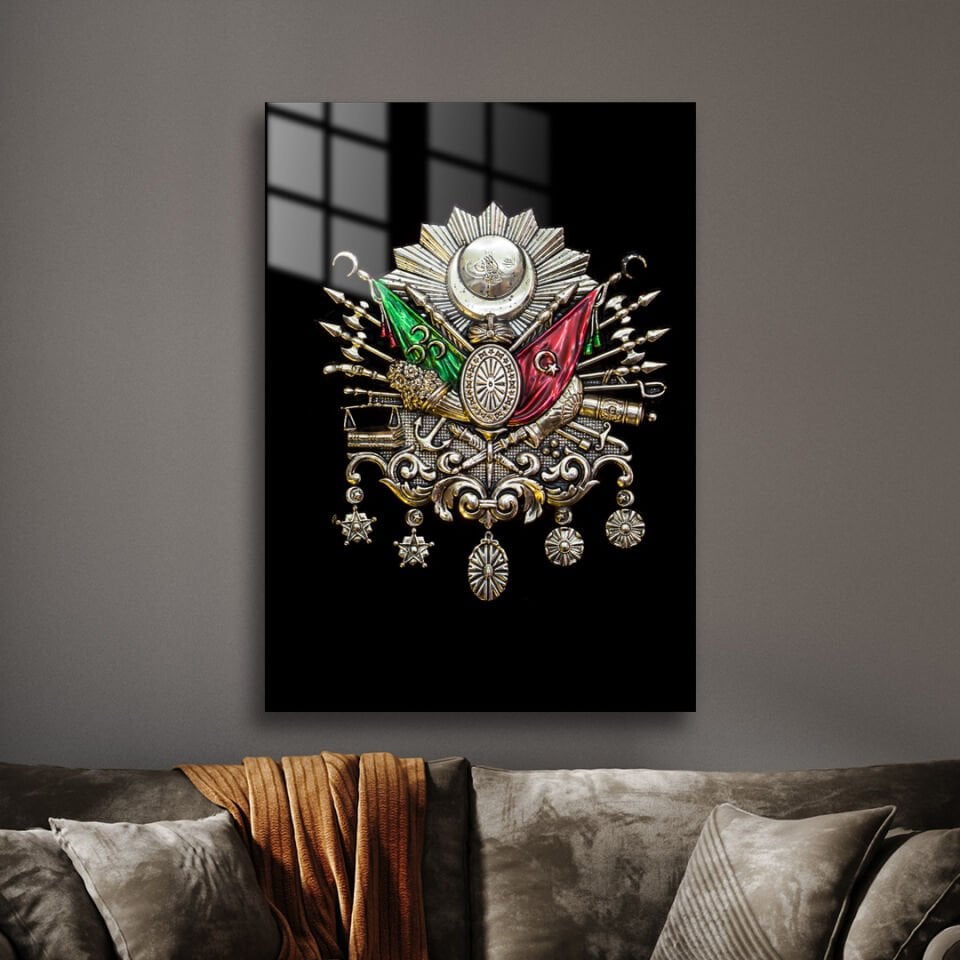 Osmanlı İmparatorluğu Arması 01 Metal Poster