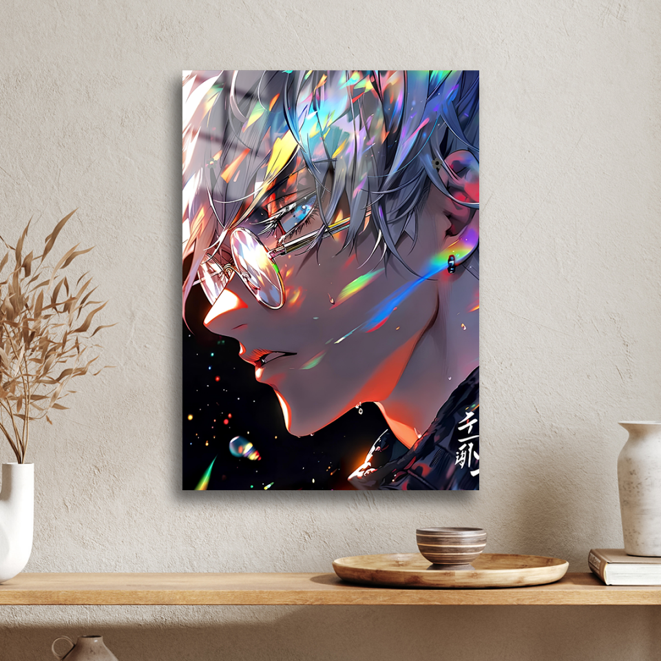 Satoru Gojo 02 Metal Poster