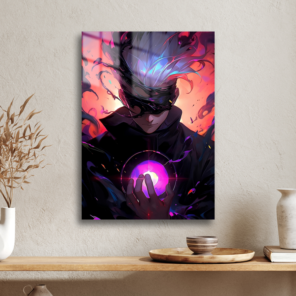 Satoru Gojo 03 Metal Poster