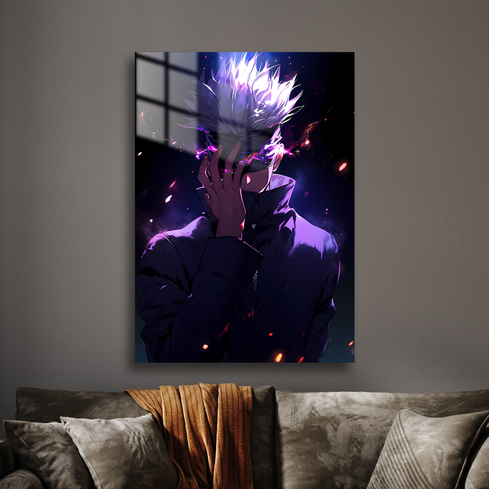 Satoru Gojo 04 Metal Poster
