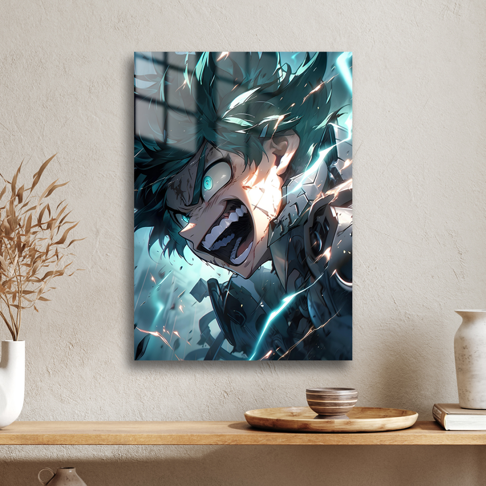 Izuku Midoriya 01 Metal Poster
