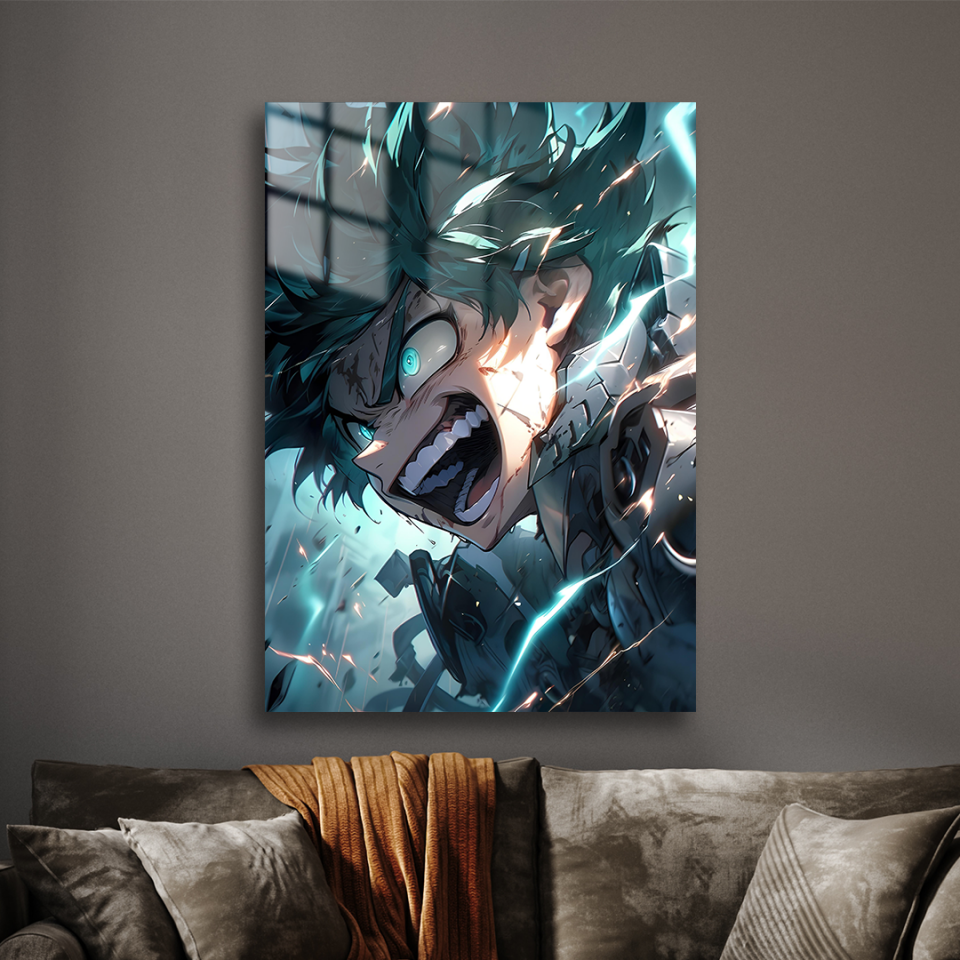 Izuku Midoriya 01 Metal Poster