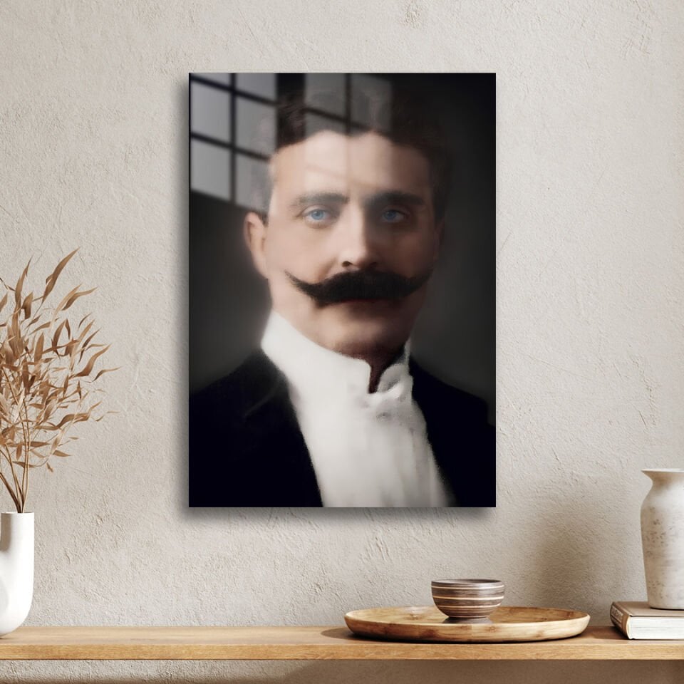 Bahaeddin Şakir 01 Metal Poster
