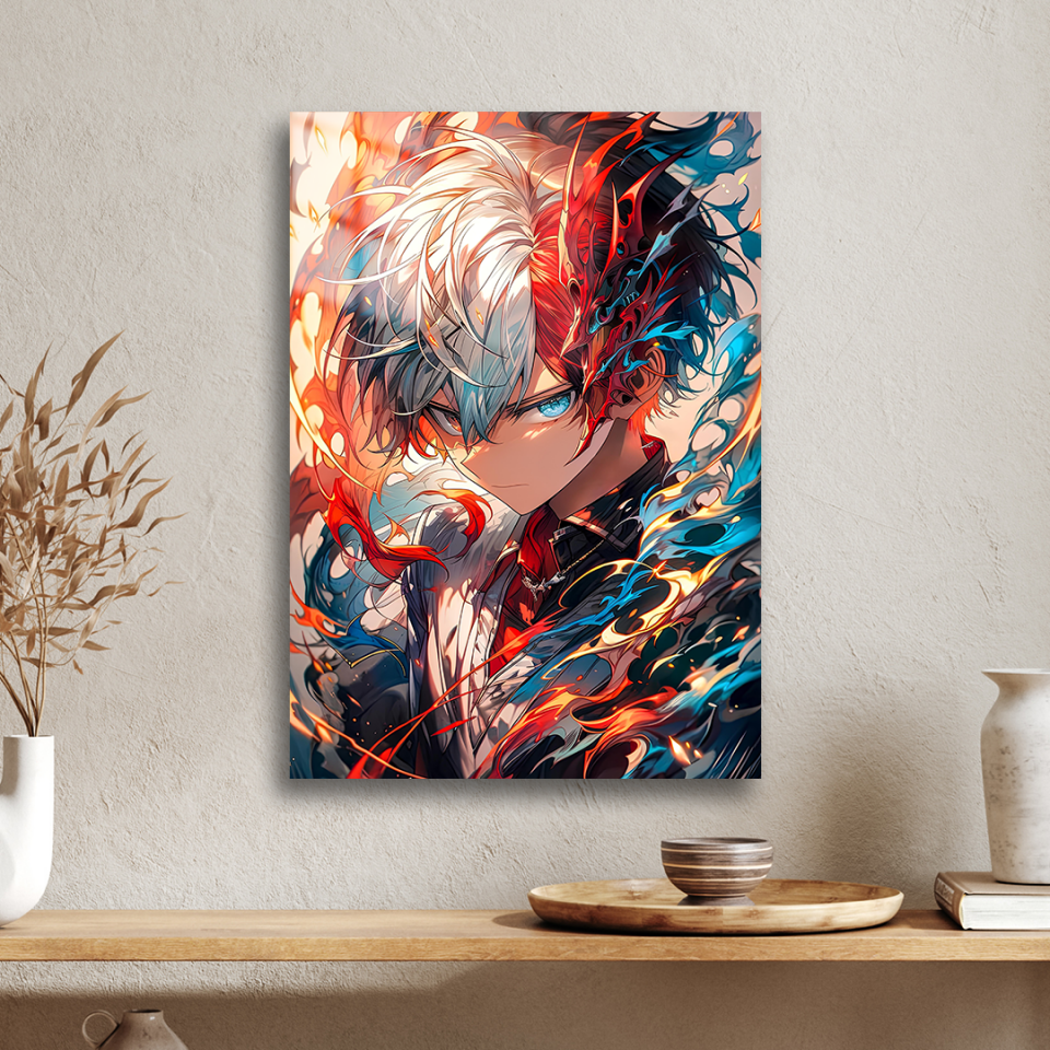 Shōtō Todoroki 01 Metal Poster