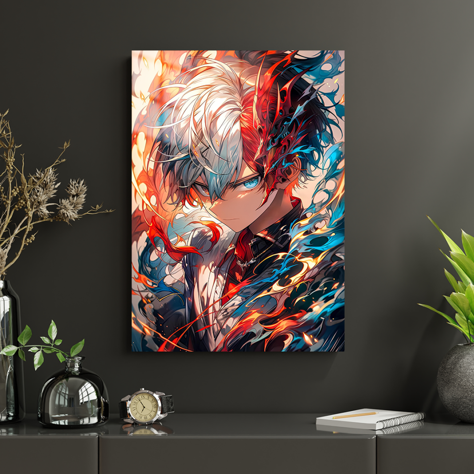 Shōtō Todoroki 01 Metal Poster