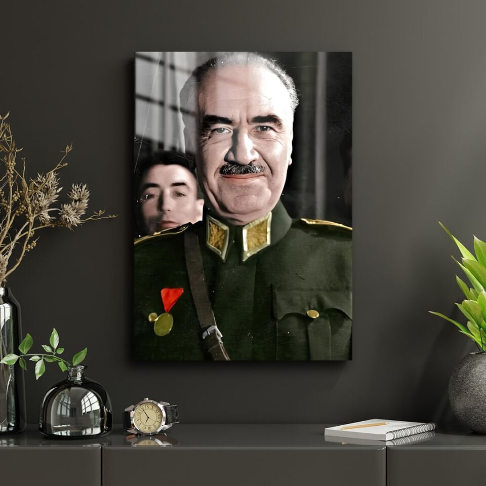 Fevzi Çakmak 01 Metal Poster