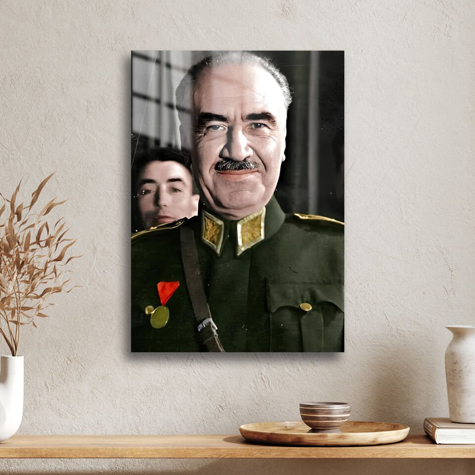 Fevzi Çakmak 01 Metal Poster