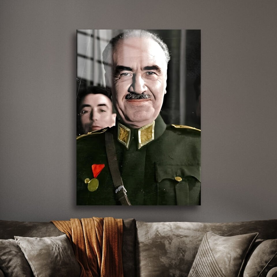Fevzi Çakmak 01 Metal Poster