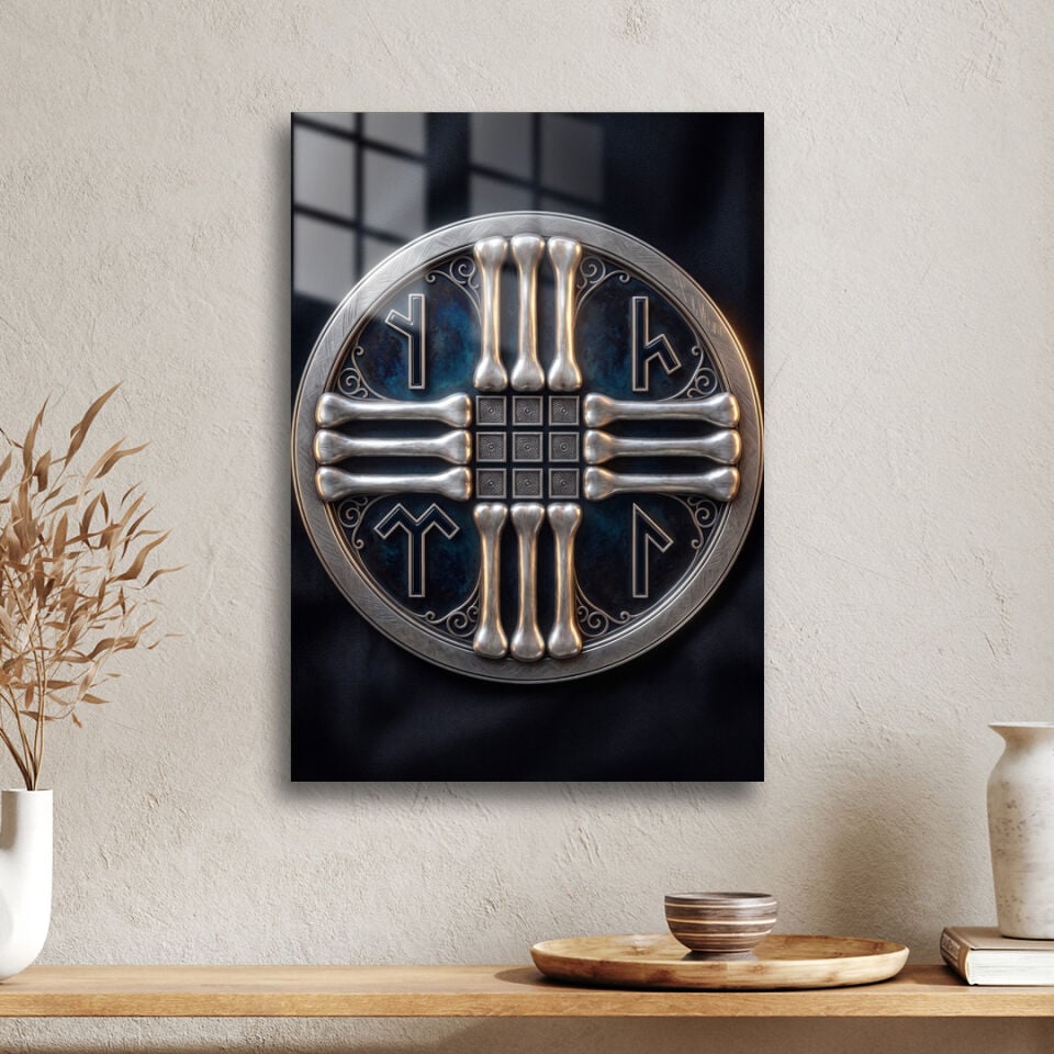 Tengri Tamgası 02 Metal Poster