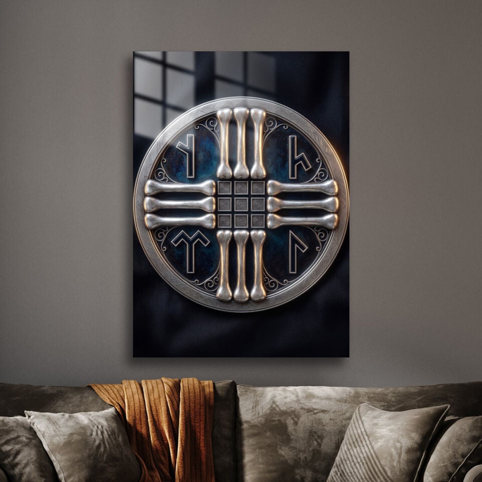 Tengri Tamgası 02 Metal Poster