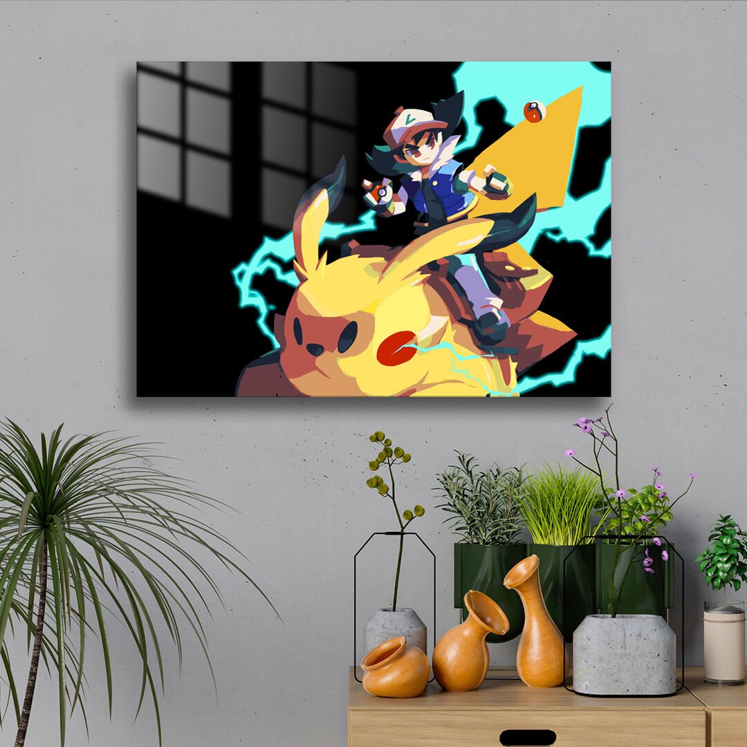 Ash Ketchum 01 Metal Poster