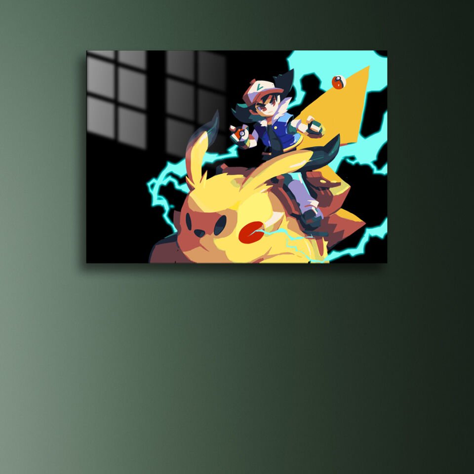 Ash Ketchum 01 Metal Poster