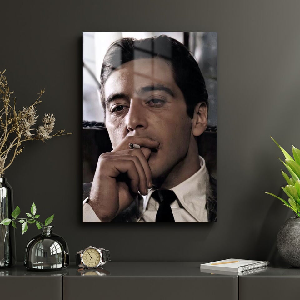 The Godfather 17 Metal Poster