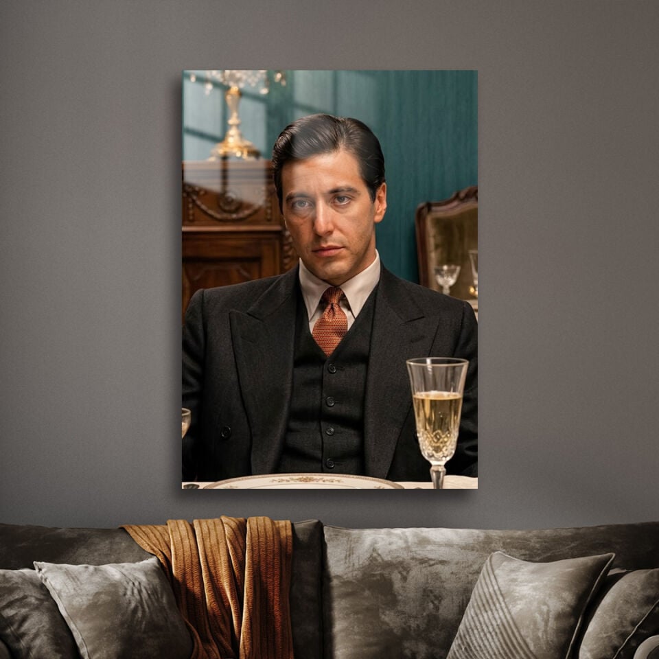 The Godfather 19 Metal Poster