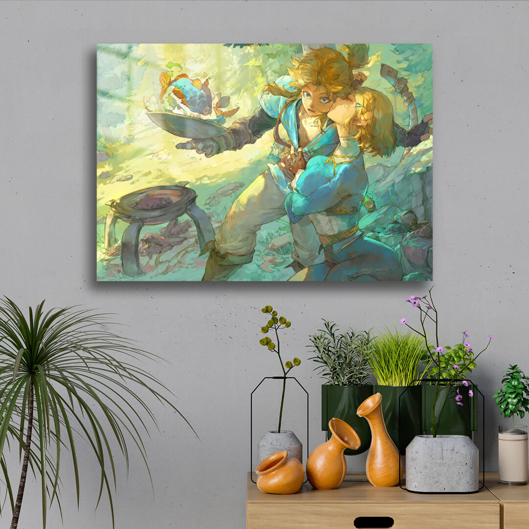 The Legend Of Zelda 02 Metal Poster