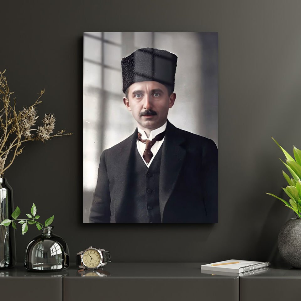 İsmet İnönü 01 Metal Poster