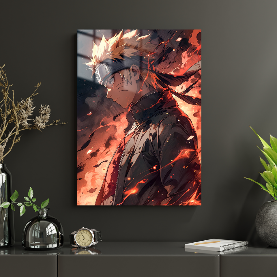 Naruto Uzumaki 02 Metal Poster