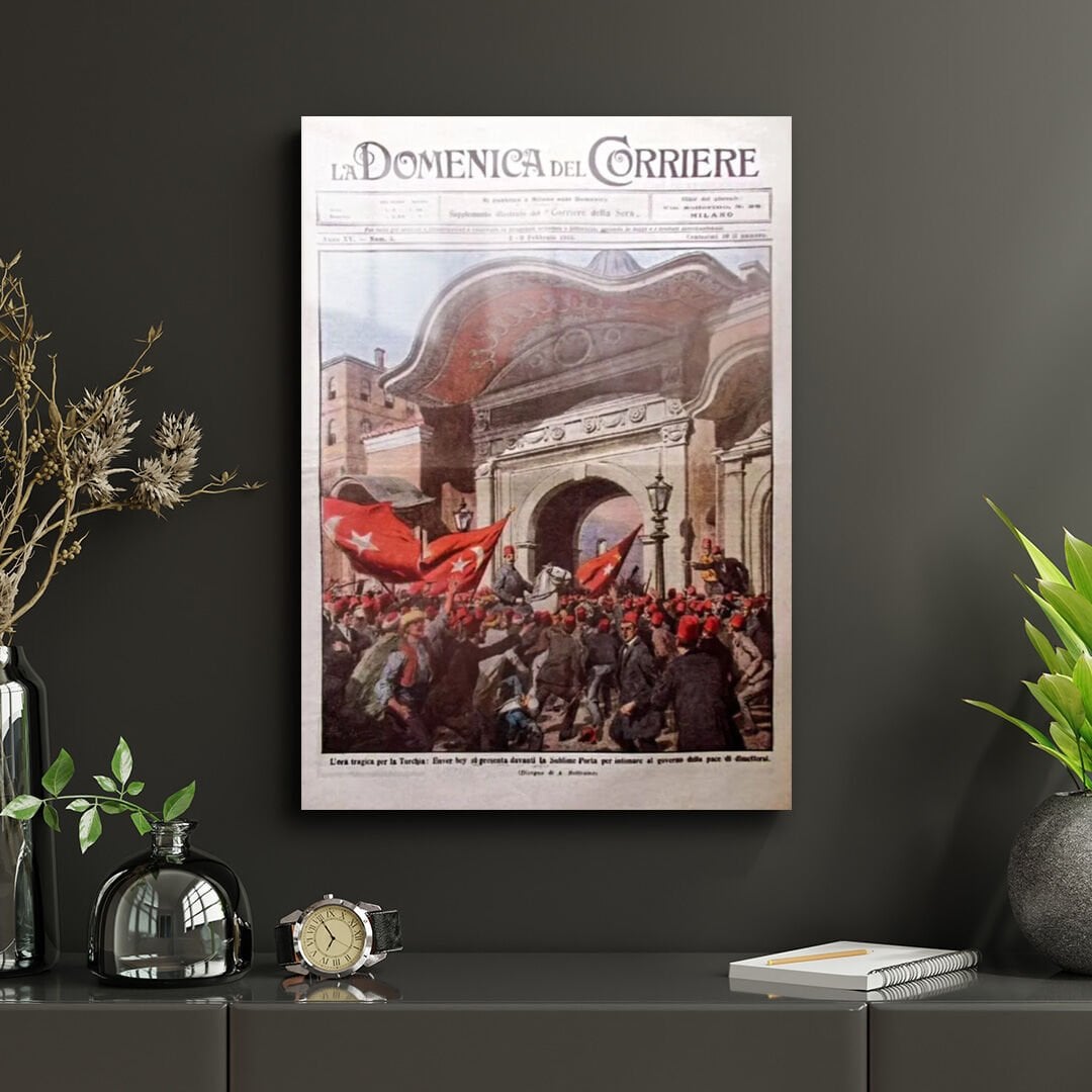 Bâb-ı Âli Baskını 02 Metal Poster