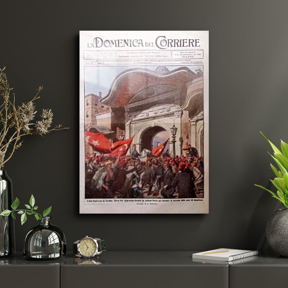 Bâb-ı Âli Baskını 02 Metal Poster