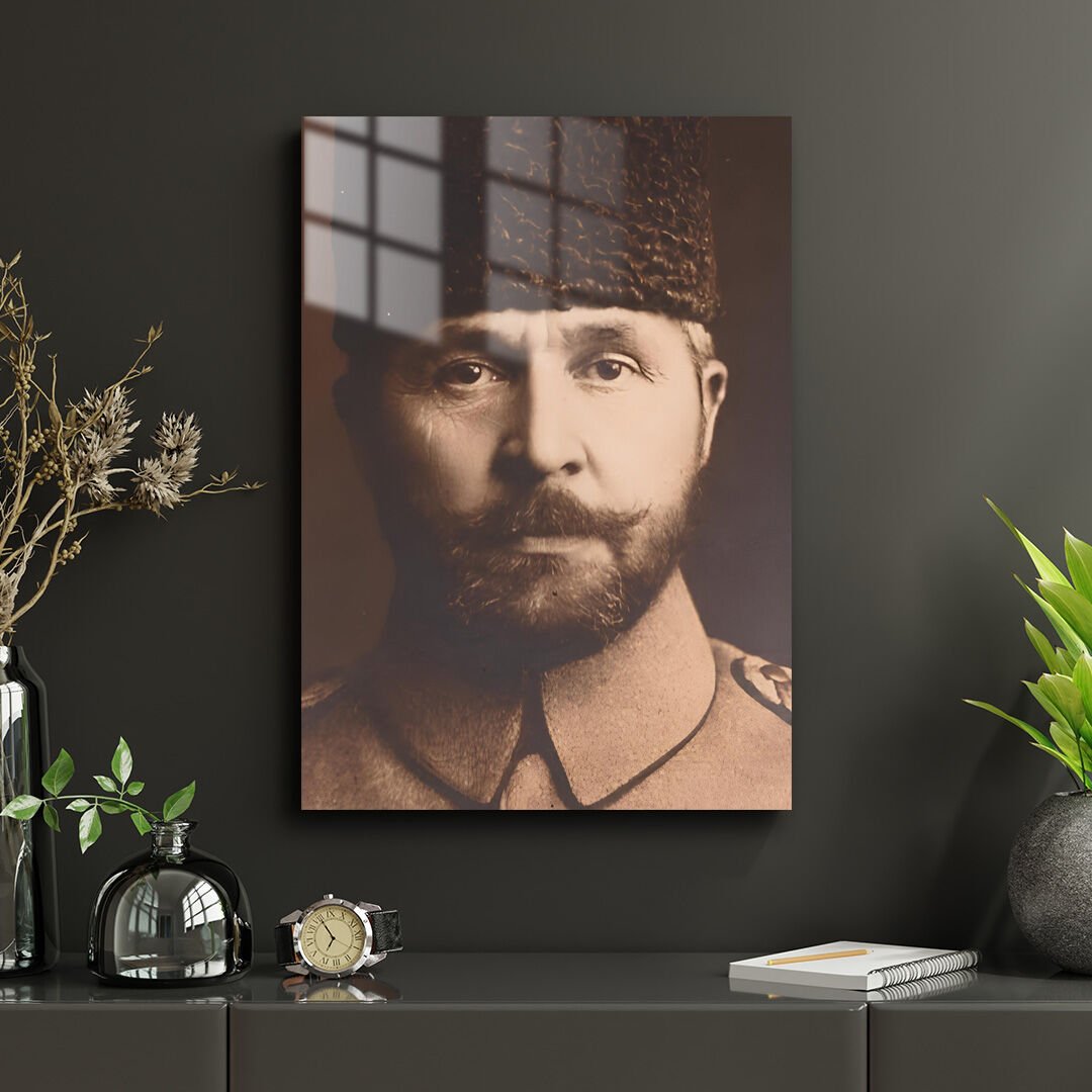 Sakallı Nureddin Paşa 02 Metal Poster